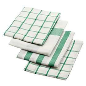 Wholesale yarn-dyed tea towel plaid striped kitchen towel