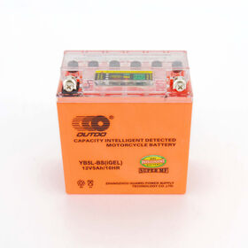 Gel Motorcycle Batteries, Maintenance Free, 12V Voltage/5Ah Capacity with OUTDO