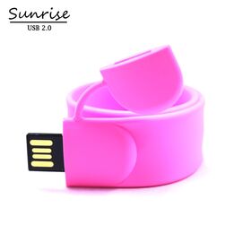 Silicone wristband USB Flash Drive USB Stick Drive Memory Bracelet USB flash drives 4GB 8GB 16GB 32GB usb bracelet flash drive