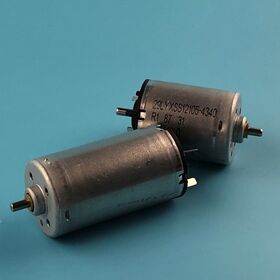 Motor CC con escobillas de carbón ODM 12V OD29.2mm con longitud de cuerpo variable para máquinas de automatización de oficinas
