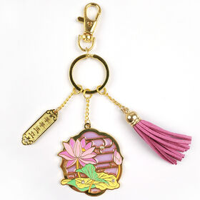 Cherry Blossom Keychain Wristlet Sublimation