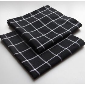 Wholesale Plaid stripe tea towels 100% cotton printed kitchen towels