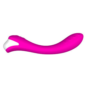 Silicone One Key Vibrator 8 Vibe Patterns Flexible Adult Toy