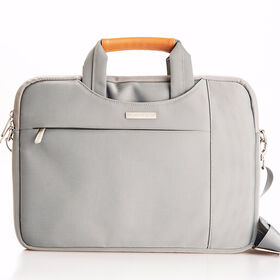 BEKIZO Wasserdichte Laptoptasche aus Twill-Nylon mit Schultergurt - Perfekt für Business und Reisen