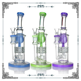 RORA Heavy Gravity Bong Glass Bong Water Pipe Smoking Hookah