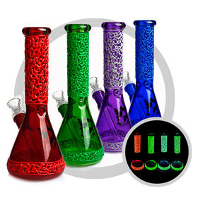 Zig-Zag Percolator Water Pipe - 13 - IAI Corporation - Wholesale Glass  Pipes & Smoking Accessories