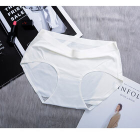 Pack De 6 Culottes Femme Coton PULIOU - Taille Moyenne, Confrontables Et Sans Étiquette