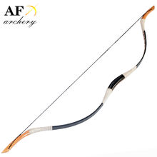 20-70lbs AF Mongolian Bow Fiberglass bow Recurve bow black 
