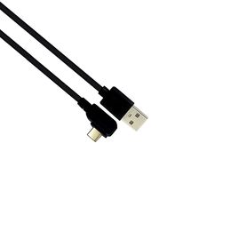 hama Câble USB-C, mâle USB-C - mâle USB-A, 90°, USB 2.0, 480 Mbit/