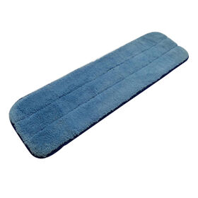 Factory price Microfiber floor mop refill, mop head, dry & wet use, soft, super water absorbent,44x16cm,500gsm,blue,lint free