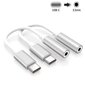 Aux Cable for iPhone 15/Pro/Max/Plus - USB-C to 3.5mm Audio Cord