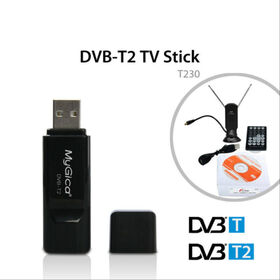 Dvbt-2 HD decodificador de TV digital terrestre Hevc USB dolby