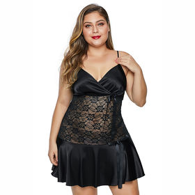 China Wholesale Plus Size Babydoll Nightgown Suppliers, Manufacturers (OEM,  ODM, & OBM) & Factory List