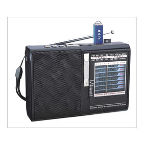 Radio Portatil Am Fm Vintage Retro Bluetooth Aux Linterna