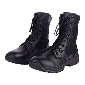 Shin high 2024 combat boots