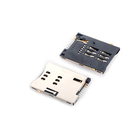 6PIN+Schalter SMT Push-Push Steckverbinder SIM-Kartenfassung für Smart Meter