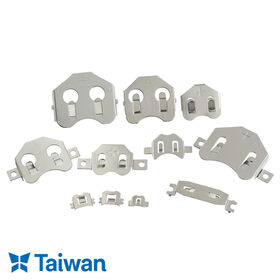 Battery Clip, Battery Spring Clip, Flat Metal Spring Clip, Battery Contact