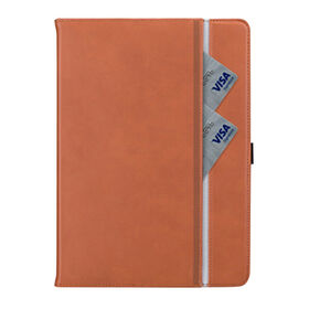 PU leather case for New iPad Pro, with smart cover and hand holder design