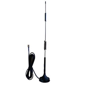 Antena 4G LTE de 6dBi con Base Magnética y Varilla Flexible