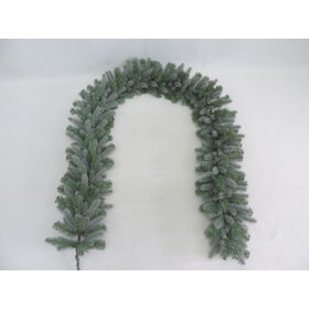 Artificial christmas decoration OEM OR ODM garland 274cm frost
