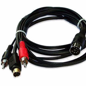 RCA to s-video Cable,PVC skin,High quality,corrosion resistance,High temperature resistance,durable.