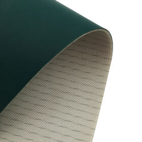 3mm Thickness Dark Green Matt Smooth PU Conveyor Belt