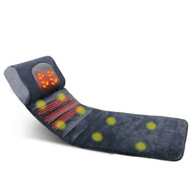 Vibration Massage Mattress With Removable Shiatsu Massage Pillow Vibrating Heat Massage Bed Massage - Expore China Wholesale Shiatsu Vibrating Massage Mattress and Vibration Massage Mattress, Kneading And Vibrating Massage Pad, Infrared Therapy Vibration Massage Mattress With Removable Shiatsu Massage Pillow Vibrating Heat Massage Bed Massage - Expore China Wholesale Shiatsu Vibrating Massage Mattress and Vibration Massage Mattress, Kneading And Vibrating Massage Pad, Infrared Therapy
