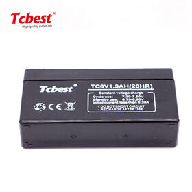 VRLA battery TC6V1.3AH(20HR) Sealed Lead Rechargeable Battery Lead-Acid Accumulator Battery