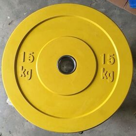 Gym Fitness Equipment Rubber Bumper Plate Weight Lifting Plates Barbell Plate