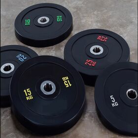 Rubber Coated Weight Lifting Bumper Plates Barbell Plate