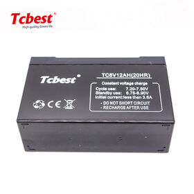 Tcbest Wholesale Deep Cycle 6V/12Ah Lead-Acid Battery for Consumer Electronics Home Appliances Motorcycle/Car Applications