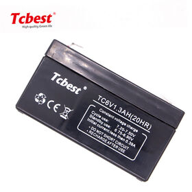 Sealed Lead Rechargeable Battery VRLA battery TC6V1.3AH(20HR) Lead-Acid Accumulator Battery