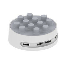 4 ports USB wall charger holder for iPad/mobile phone, 6.8A, with EU/UK/US plug for sale