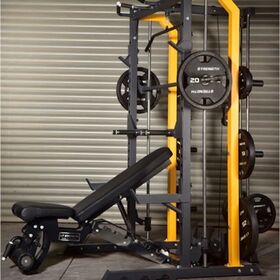 Équipement de gym multifonctionnel, rack d'entraînement de puissance, cage à squat, machine Smith