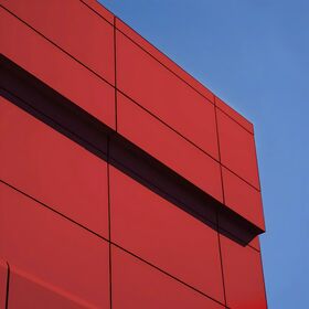 Aluminum composite panel facade materials