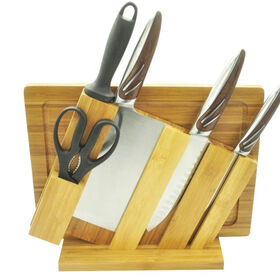 Sold at Auction: Miracle Blade Knife Set & Knife Block