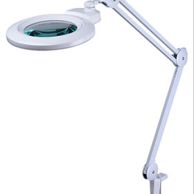 Lámpara de Mesa LED 8x Lupa, Luz de Abrazadera Fría, Perfecta para