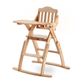 Buy Wholesale China Bamboo Wooden Baby High Chair Foot Pedal,baby
