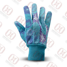 canvas garden gloves