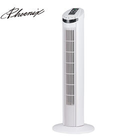 29 inch oscillating tower fan with remote control, silent cooling fans with wide area air delivery