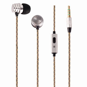LDNIO HP02, Écouteur Casque Haute Qualité Audio Intra-auriculaire Réduction  de bruit Microphone Prise Jack 3,5mm