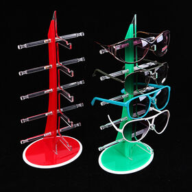 Exhibidor de gafas de sol personalizado, soporte de exhibición de acrílico, exhibidor de plexiglás, exhibidor de PMMA