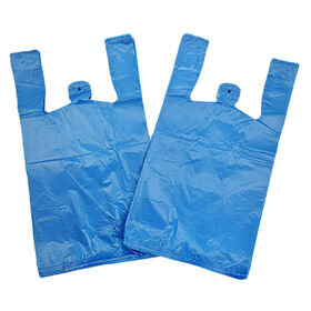 HDPE Plastic Handbags Shopping Bags with Handle with Core
