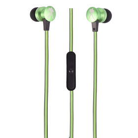 High quality in-ear high bass wired 3.5 mm metal headphone earphone with mic