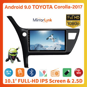 Autoradio Android 15 Pour Toyota - 7 Pouces IPS - CarPlay/Android Auto Sans Fil - 2Go/64Go - GPS/Wi-Fi - 9