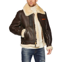 Source Wholesale Price Men Leather Jacket Genuine Leather Plus