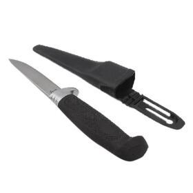 Stealth Cleaver Knife - 8 Inch Black Tactical Cleaver - Rectangle Blade  Fixed Survival Knives