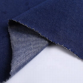2-tone Imitation Denim Twill Fabric, Made Of 90% Poly + 10