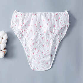Buy China Wholesale Wholesale Best Women Pp Postpartum Disposable Underwear  For Periods Hospital Spa Sauna Massage & Disposable Women Underwear $0.05