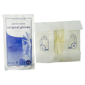 Wholesale Disposable surgical Latex gloves sterile latex gloves examination gloves